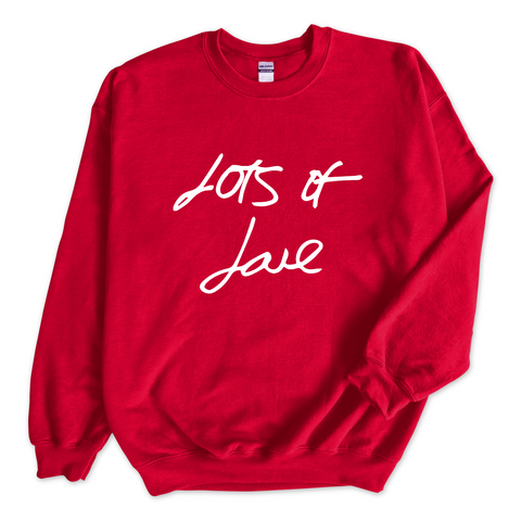 Lots of Love Crewneck Sweatshirt