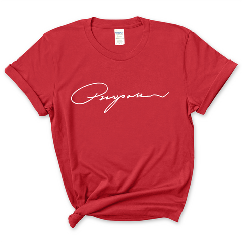 Purpose Script T-Shirt