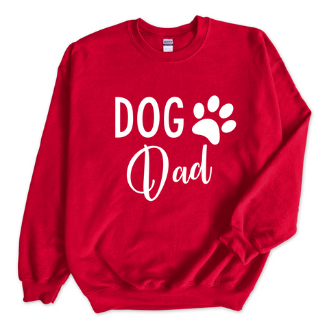 Dog Dad Crewneck Sweatshirt