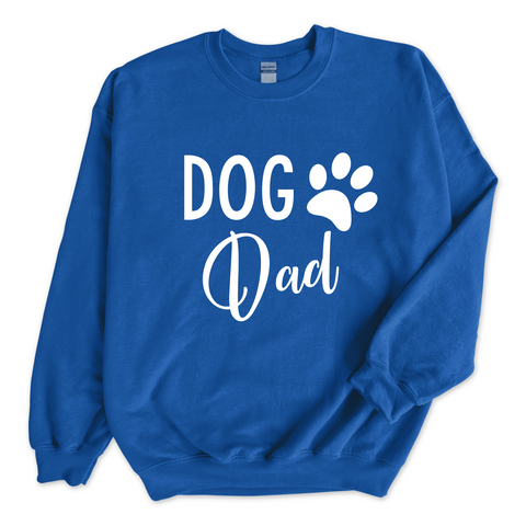Dog Dad Crewneck Sweatshirt
