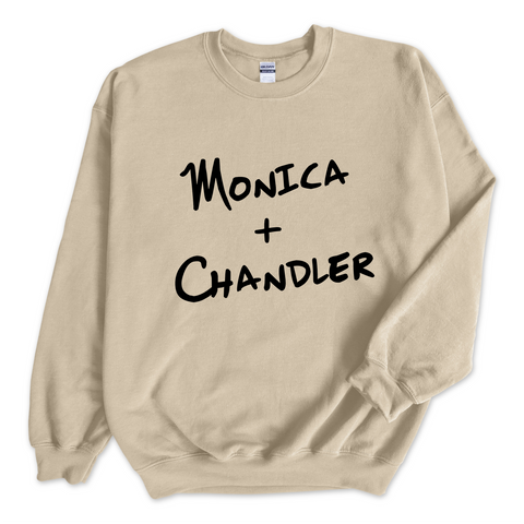 Monica + Chandler Crewneck Sweatshirt