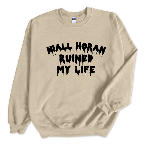 Niall Horan Ruined My Life Crewneck Sweatshirt