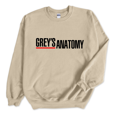 Grey's Anatomy Logo Crewneck Sweatshirt