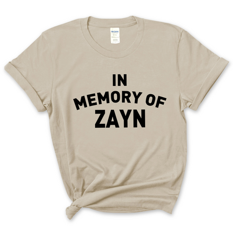 In Memory of Zayn T-Shirt