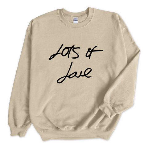 Lots of Love Crewneck Sweatshirt