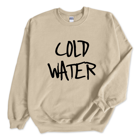 Justmoji // Cold Water Crewneck Sweatshirt