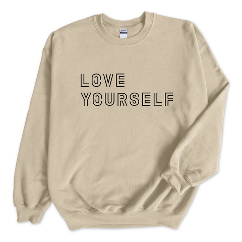 Love Yourself Crewneck Sweatshirt