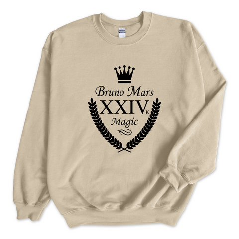 XXIVk 24k Magic Album Shield Crewneck Sweatshirt