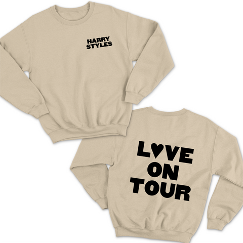 Harry Styles // Love on Tour Crewneck Sweatshirt