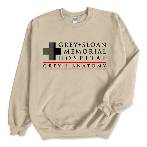 Grey + Sloan Memorial Hospital Crewneck Sweatshirt