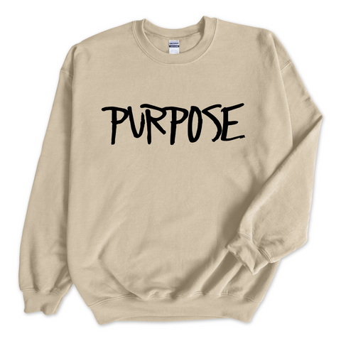 Justmoji // Purpose Crewneck Sweatshirt