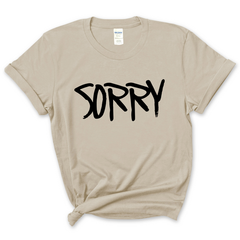 Justmoji // Sorry T-Shirt
