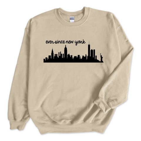 Ever Since New York Skyline Crewneck Sweatshirt