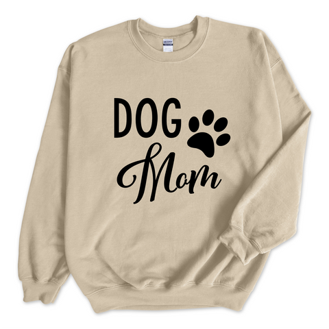 Dog Mom Crewneck Sweatshirt