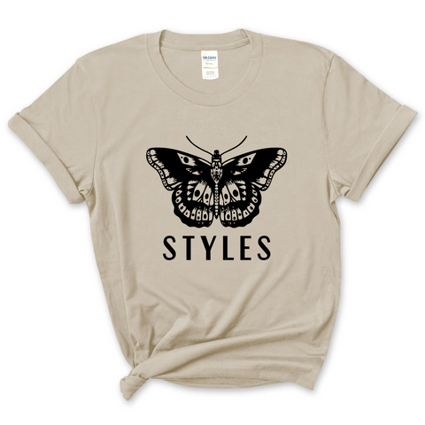 Styles Butterfly Tattoo T-Shirt