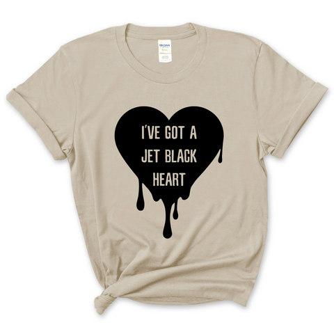 I've Got a Jet Black Heart T-Shirt