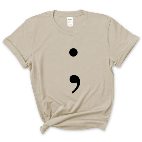 Semicolon ; T-Shirt