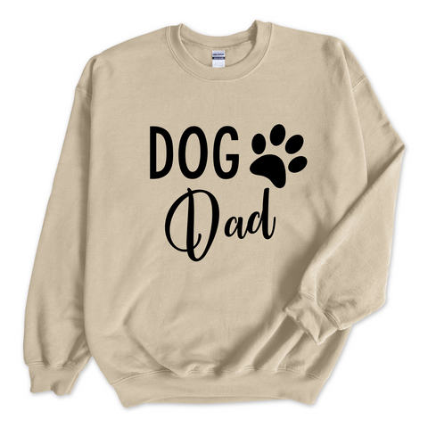 Dog Dad Crewneck Sweatshirt