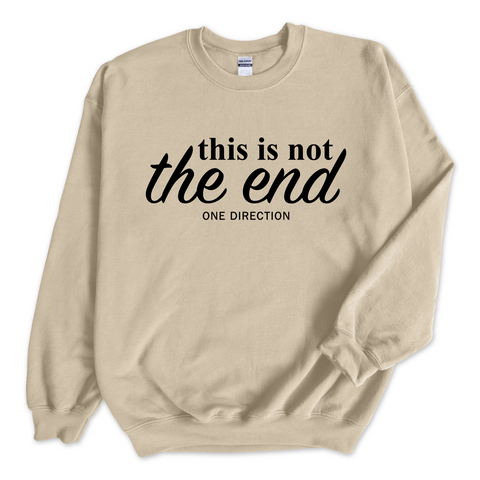 One Direction // This is Not the End Crewneck Sweatshirt