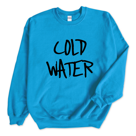 Justmoji // Cold Water Crewneck Sweatshirt