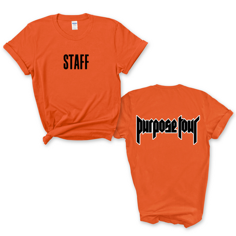 Staff // Purpose Tour T-Shirt