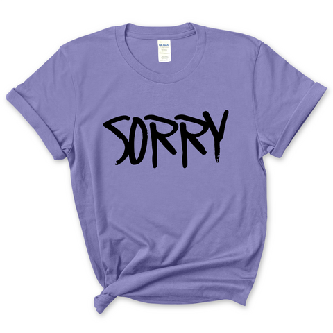 Justmoji // Sorry T-Shirt