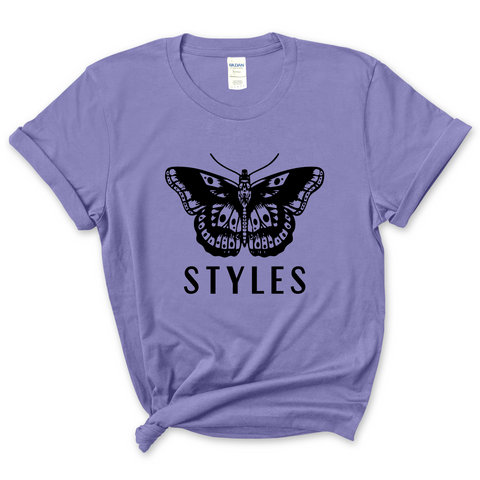 Styles Butterfly Tattoo T-Shirt