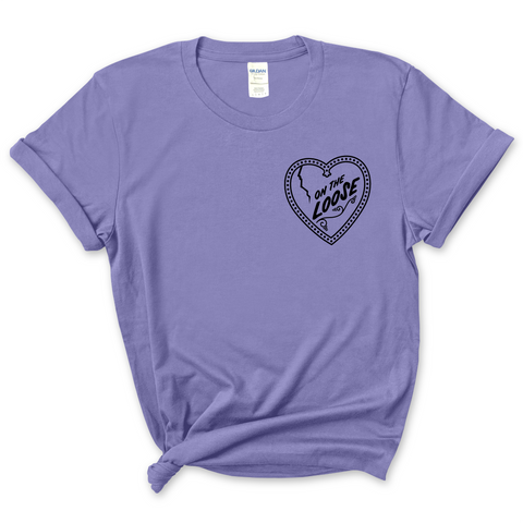 On The Loose Heart T-Shirt