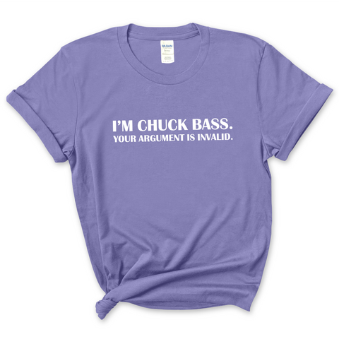 Im chuck online bass shirt