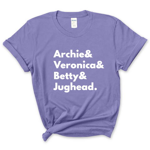 Riverdale // Archie, Veronica, Betty, & Jughead T-Shirt