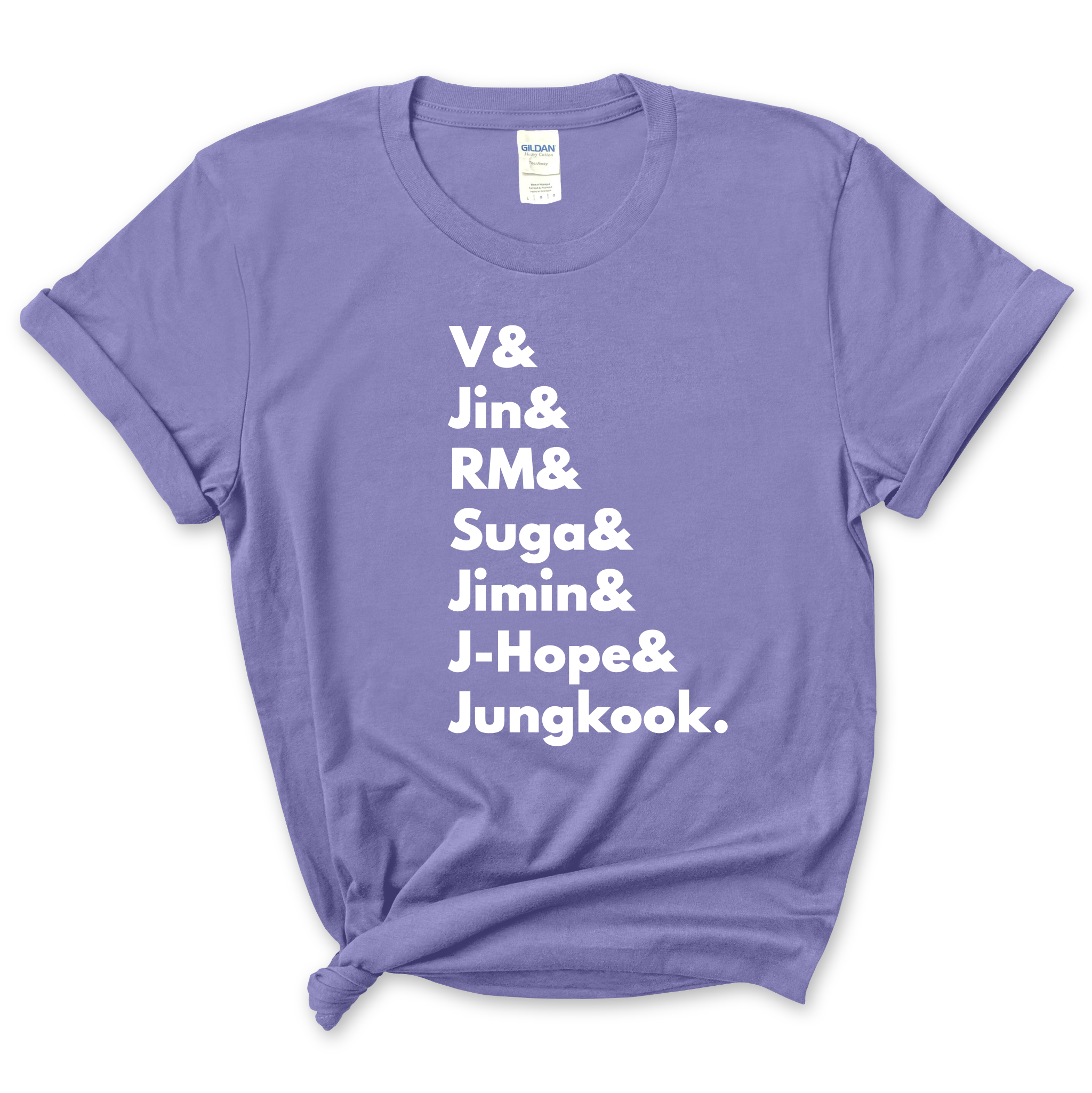 BTS // V, Jin, RM, Suga, Jimin, J-Hope, & Jungkook T-Shirt