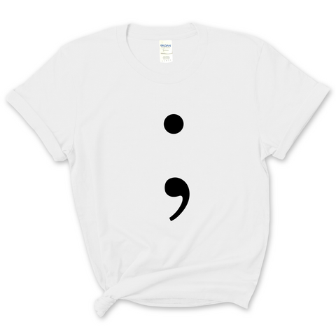 Semicolon ; T-Shirt