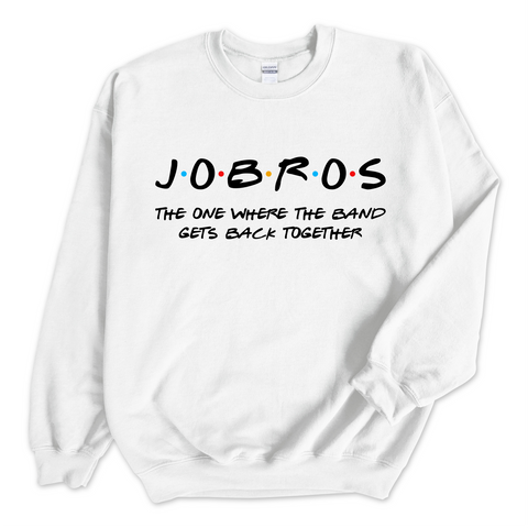 JoBros / The One Where The Band Gets Back Together Crewneck Sweatshirt