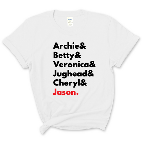 Riverdale // Archie, Betty, Veronica, Jughead, Cheryl, & Jason T-Shirt