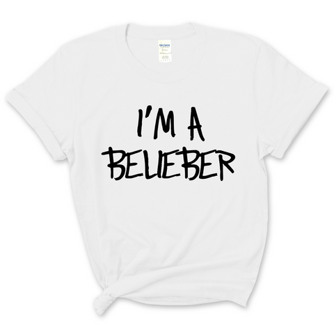 Justmoji // I'm A Belieber T-Shirt