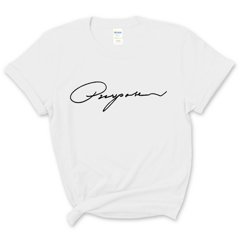 Purpose Script T-Shirt