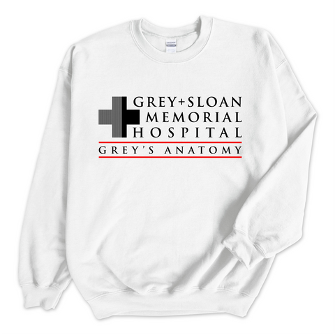 Grey + Sloan Memorial Hospital Crewneck Sweatshirt