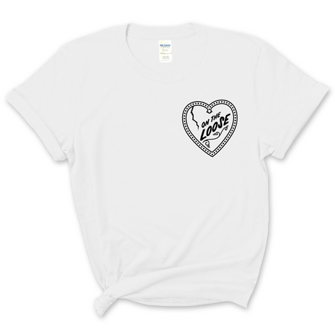 On The Loose Heart T-Shirt