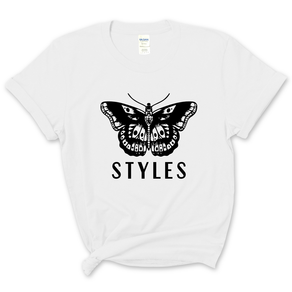 Styles Butterfly Tattoo T-Shirt