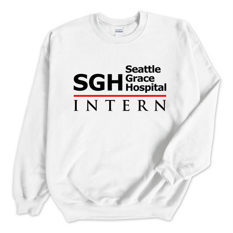 Seattle Grace Hospital Intern Crewneck Sweatshirt