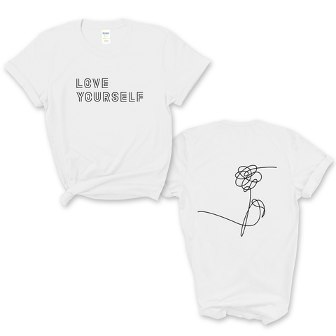 Love Yourself // Flower T-Shirt