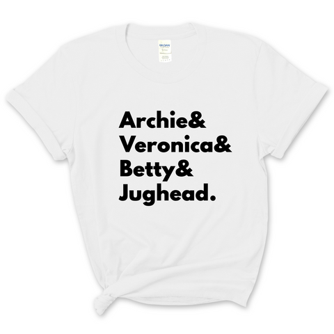 Riverdale // Archie, Veronica, Betty, & Jughead T-Shirt