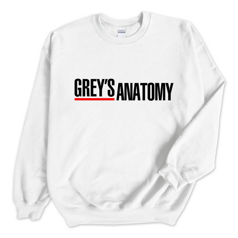 Grey's Anatomy Logo Crewneck Sweatshirt