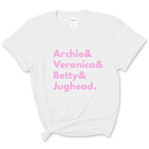 Riverdale // Archie, Veronica, Betty, & Jughead T-Shirt