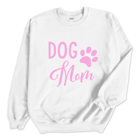 Dog Mom Crewneck Sweatshirt