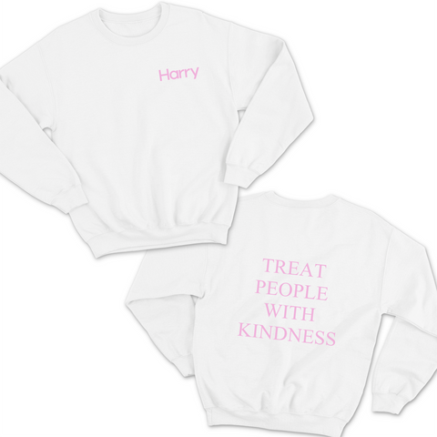 Harry // Treat People With Kindness Crewneck Sweatshirt