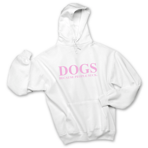 Dogs because People Suck Hoodie