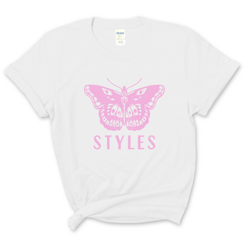 Styles Butterfly Tattoo T-Shirt