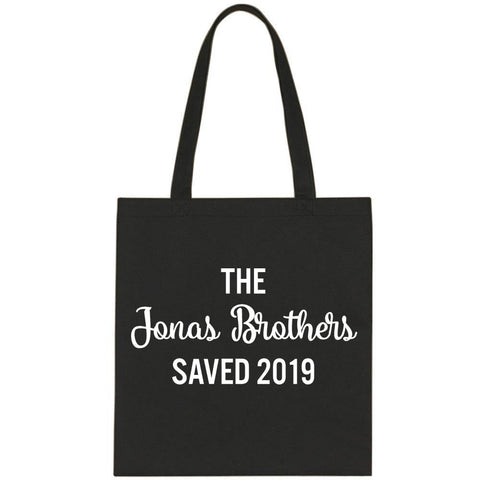 The Jonas Brothers Saved 2019 Tote Bag