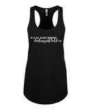 Louis Tomlinson "If it all goes wrong, Darling just hold on" 2 Racerback Tank Top